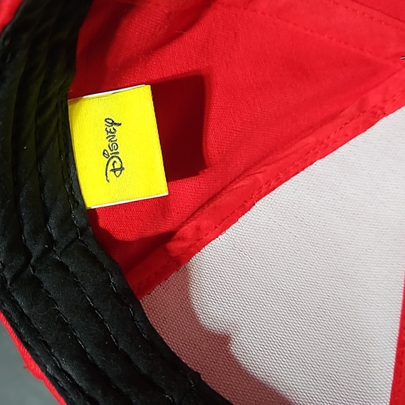 Disney 🎄 Adult Minnie Mouse Ear Red Baseball Cap NWOT - Picture 2 of 8